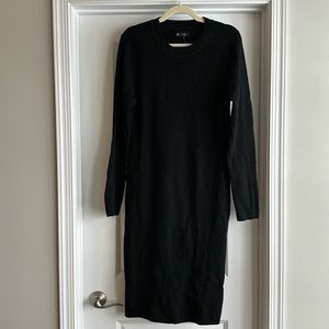 Black ribbed women’s XL Gap dress